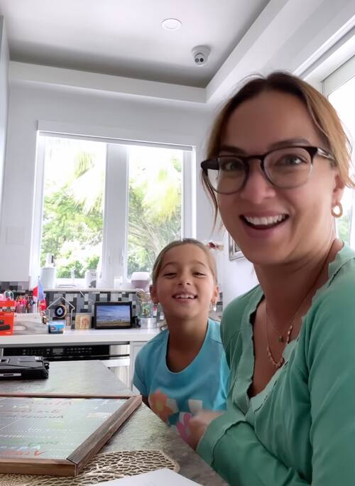 La actriz reveló un secreto íntimo de su hija