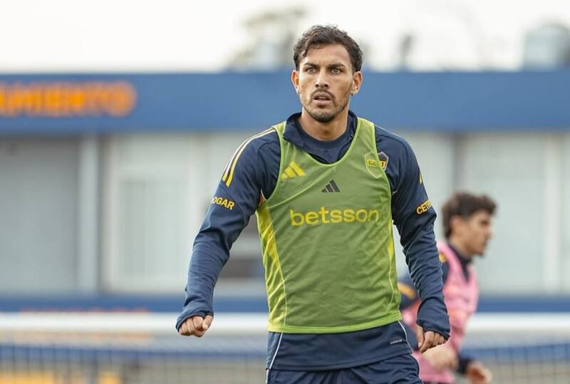 está listo para ser titular en Boca. Foto: @BocaJrs.