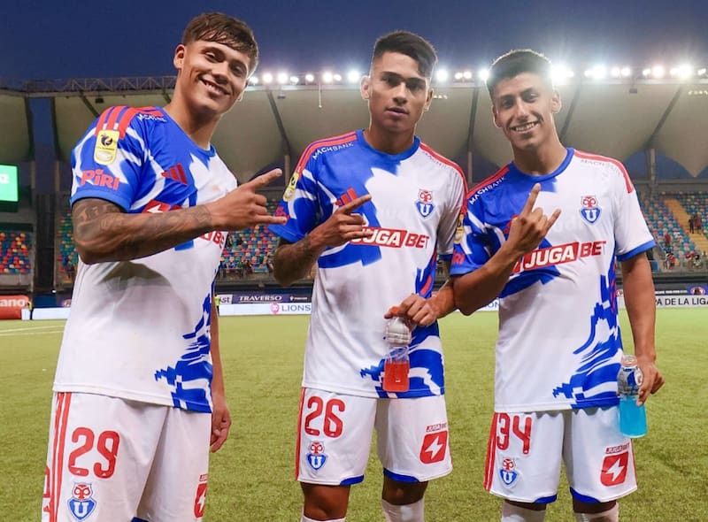 “Es un sueño jugar en la U; nunca había pensado debutar así en el equipo más grande de Chile”. Foto: @udechile
