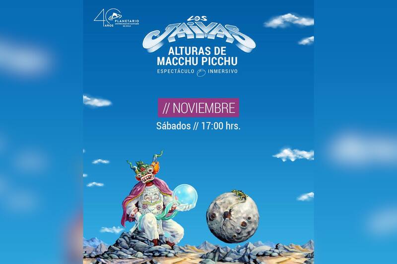 El panorama es el primer espectáculo inmersivo de Los Jaivas en su historia. Créditos: Planetario.