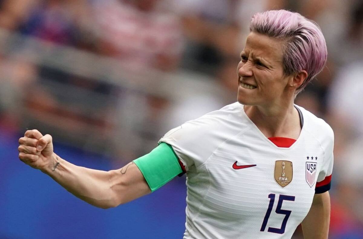 Guerra declarada entre Donald Trump y la jugadora Megan Rapinoe, capitana de la selección de USA