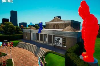 El arte real llega al universo de Fortnite de la mano del diseñador KAWS