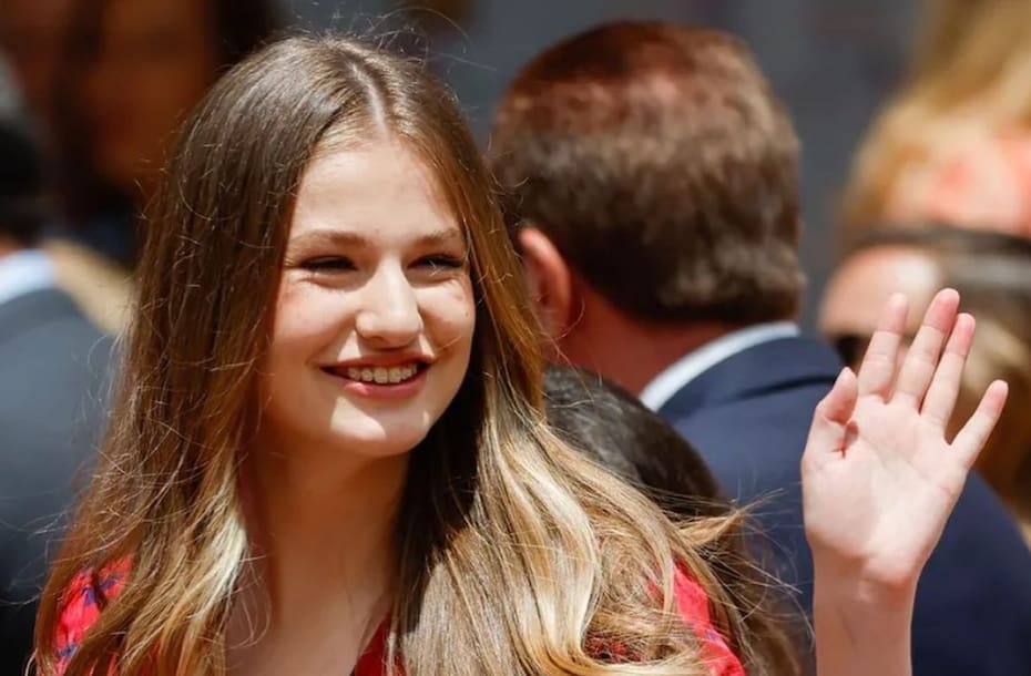 La princesa Leonor luce una sonrisa más estilizada - Créditos: Instagram