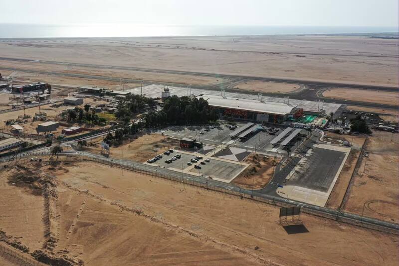 Así luce el nuevo aeropuerto de Arica.