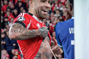 Bronca Argentina vs. Brasil: el tatuaje con que Otamendi provocó a Vinícius