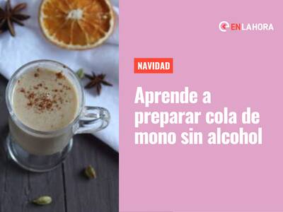 Receta de cola de mono sin alcohol: Conoce cómo preparar este delicioso bebestible para Navidad