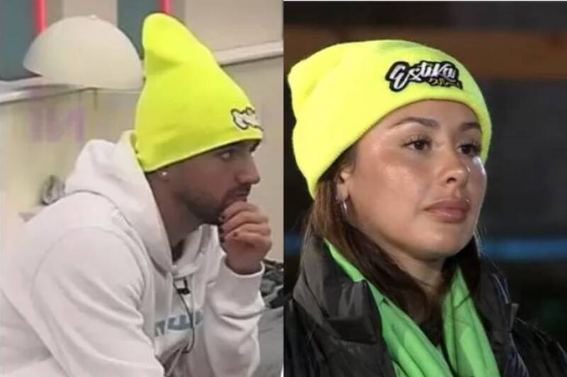 El participante de "Gran Hermano" Chile se ha visto con el mismo gorro verde que la exjugadora de "Tierra Brava".