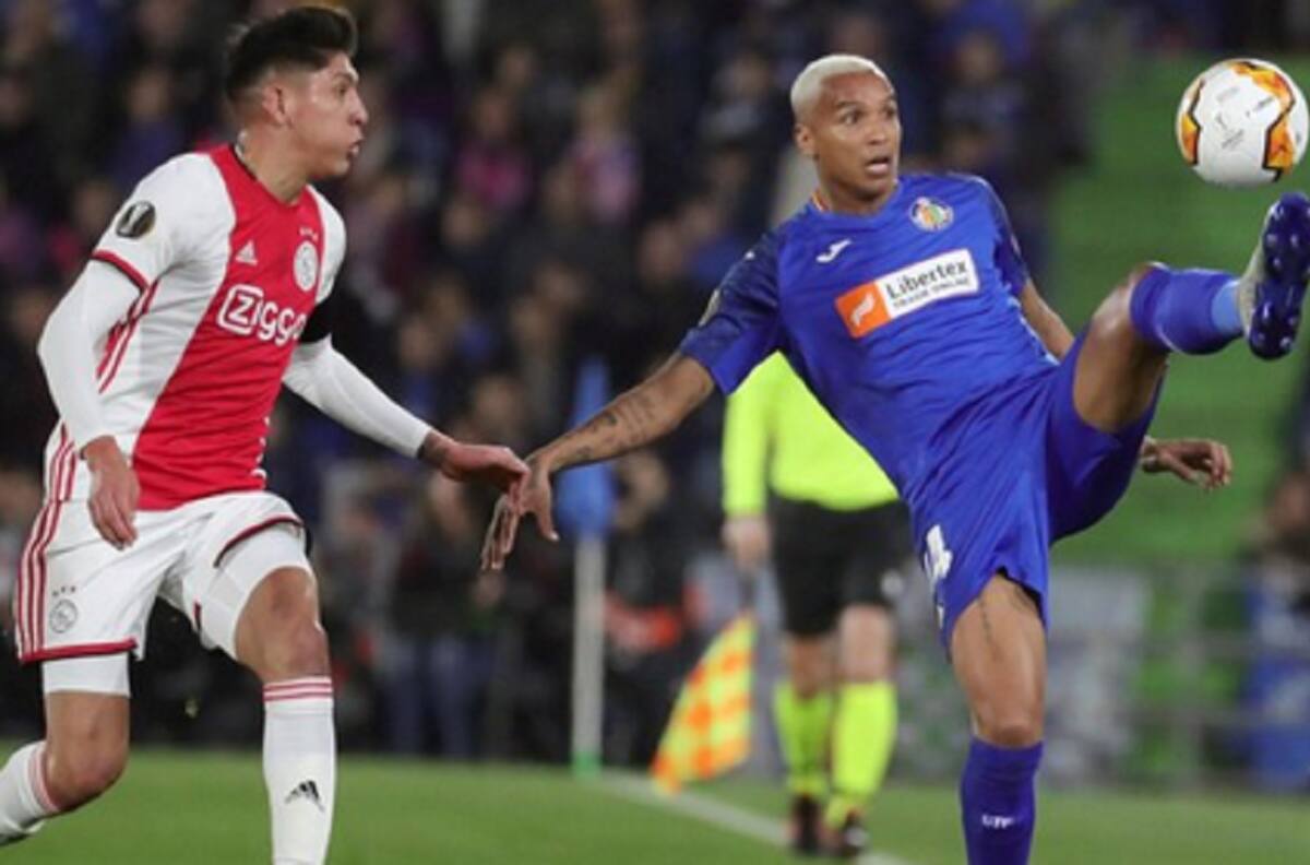 ¡De laboratorio! Getafe sorprendió a Ajax y Deyverson marcó el primero