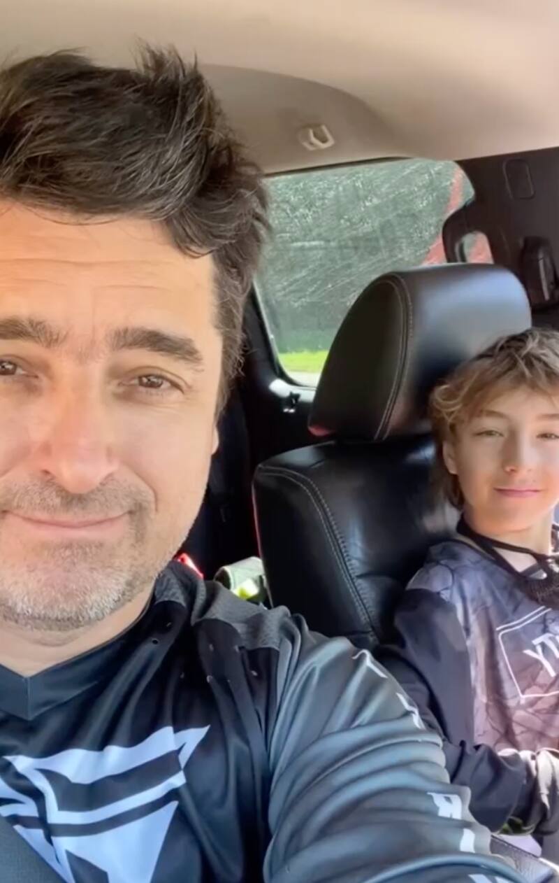 Jorge Zabaleta celebró el cumpleaños de su hijo menor.