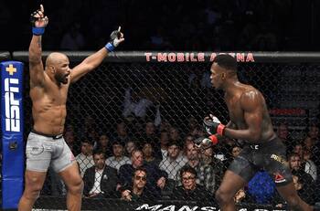 UFC 248: El decepcionante final de la pelea entre Adesanya y Romero