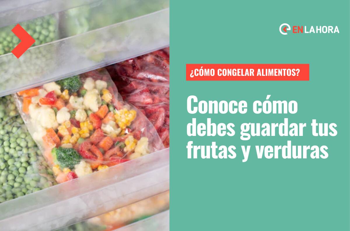 ENTREVISTA | ¿Cómo congelar mis alimentos?: Revisa estos consejos para guardar frutas y verduras