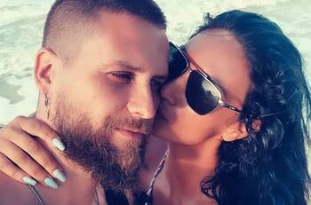 Junto a sus familias: Las paradisiacas vacaciones y celebración de Año Nuevo de Pamela Díaz y Jean Philippe Cretton en México