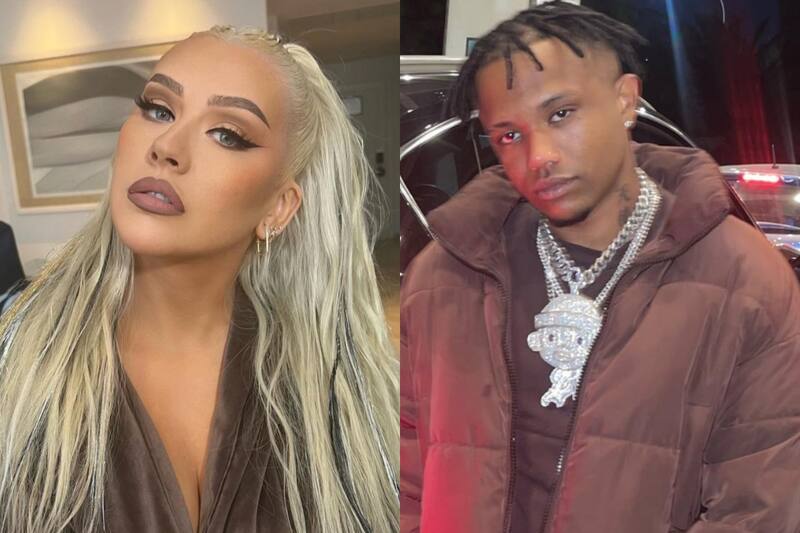 Christina Aguilera y Polimá Westcoast / Créditos: Instagram