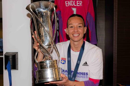 Tiane Endler en Francia.