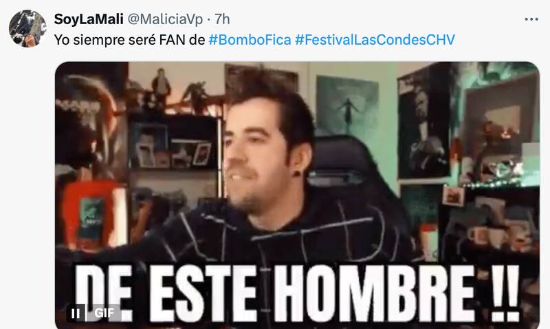 El comediante encantó a los usuarios con su rutina.