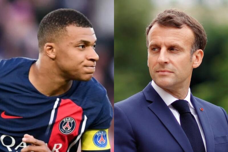 el presidente de Francia le dijo un curioso mensaje al futbolista.