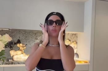 VIDEO | Georgina Rodríguez, pareja de Cristiano Ronaldo: “Ni unas gafas de Chanel evitan que llore”