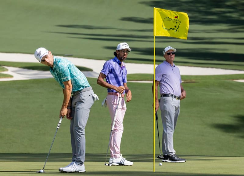 en el Masters de Augusta. EFE