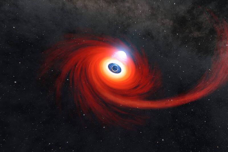 Astrónomos sugieren la existencia de un agujero negro cerca de nuestra galaxia.