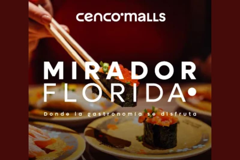 El recinto cuenta con 3.797 metros cuadrados y más de seis restaurantes de comida. Foto: Cenco Malls.