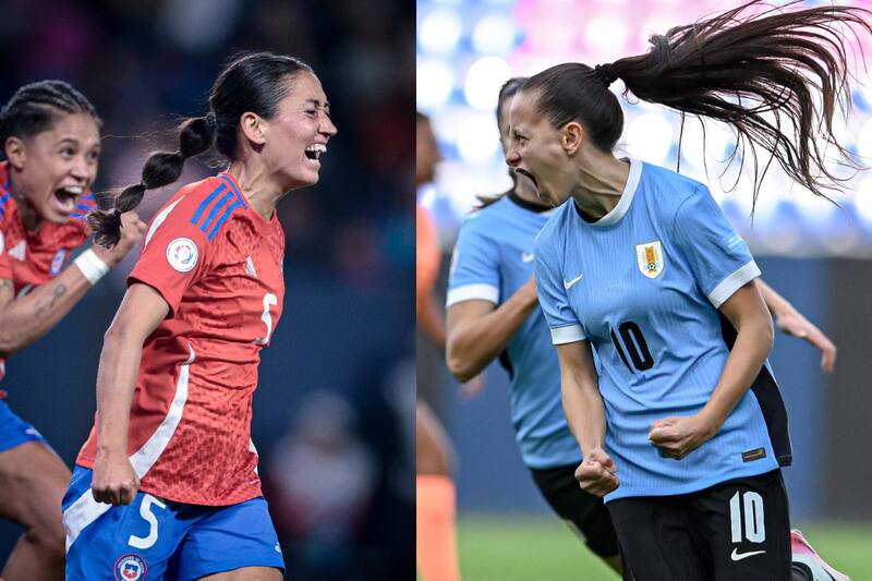 Chile buscará ante Uruguay la clasificación a semifinales. Fotos: Prensa Conmebol.