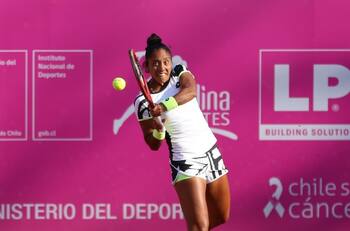 No pudo "La Pantera": Daniela Seguel cayó en final de dobles en la Copa LP Chile por IND