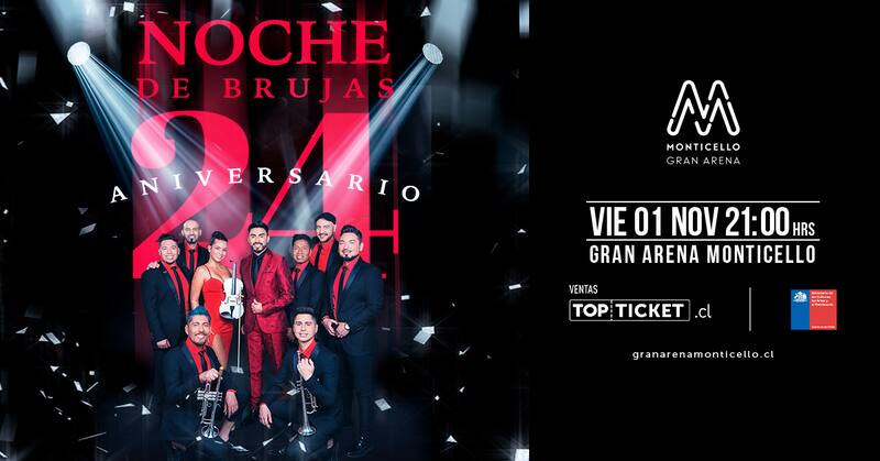 Noche de Brujas celebra 24 años en gran concierto