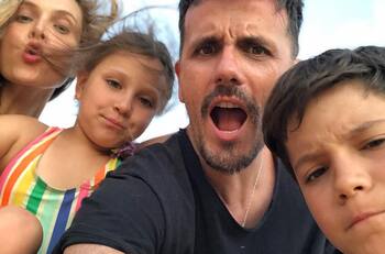 "Es muy bonito": Sergio Lagos y su hijo León apoyaron a Nicole en el Festival de Las Condes 2023