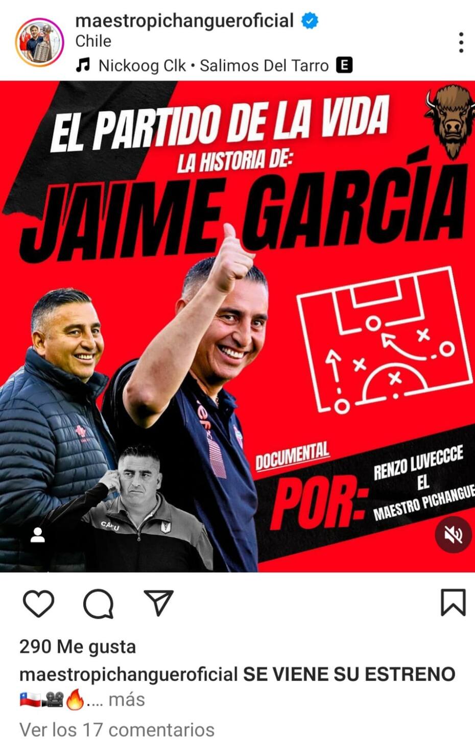 El Partido de la Vida, documental sobre Jaime García.