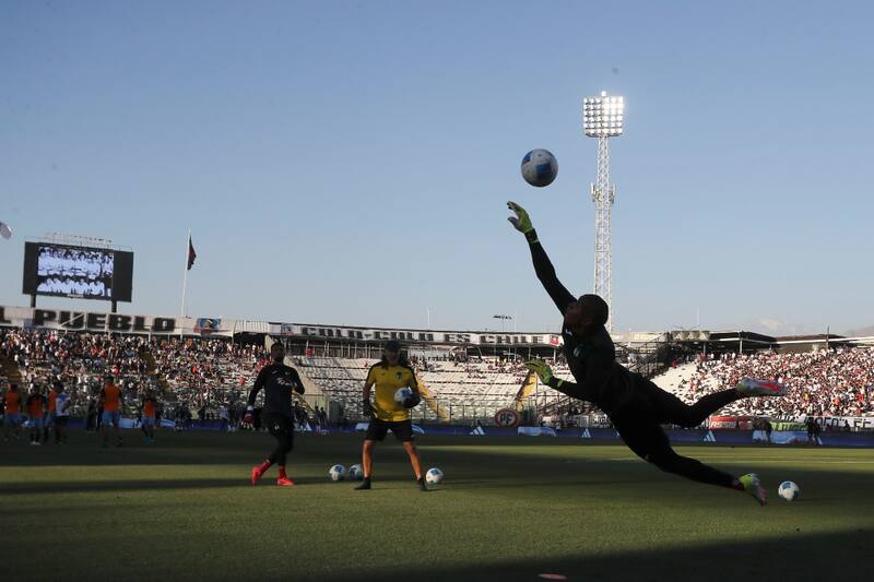 El portero volvió a brillar en O'Higgins. Foto: Agencia Aton.