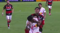 VIDEO | Erick Pulgar se fue expulsado en Flamengo y se pierde el partido contra Santos