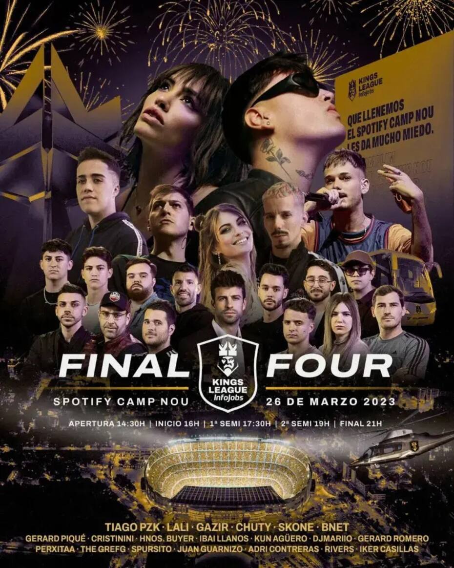 Los detalles de la gran final en el Camp Nou.