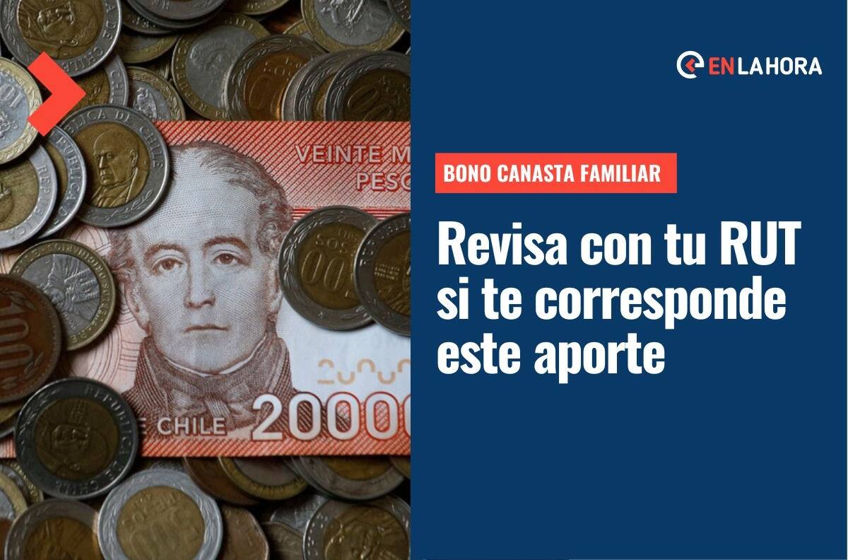 Bono Canasta Familiar: Revisa si eres beneficiario de este bono que entrega hasta más de $150 mil