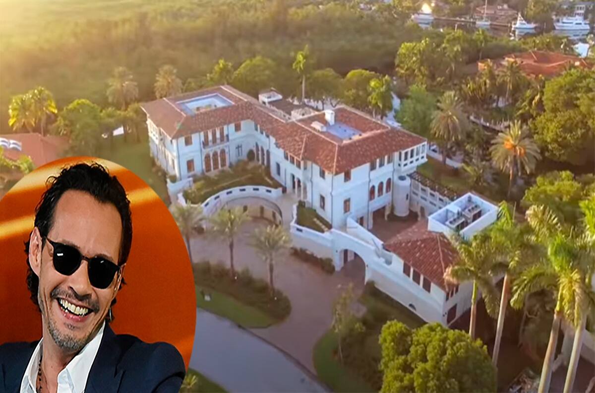 Conoce la lujosa mansión que Marc Anthony vendió por 22 millones de dólares