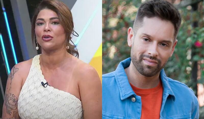 se fue en picada contra Michael Roldán.