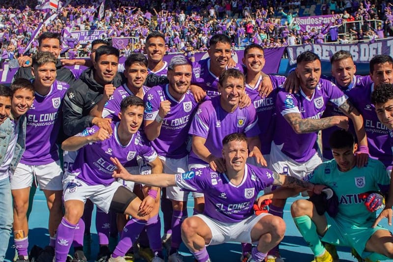 celebró con todo el triunfo sobre Deportes Puerto Montt. Foto: Prensa Deportes Concepción.