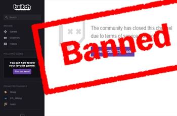 Los principales motivos por los que te pueden banear de Twitch