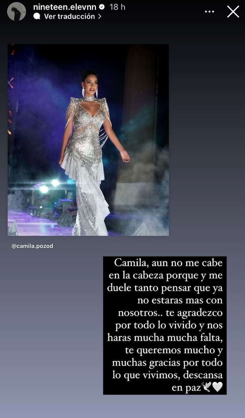 Hijo de Julio César Rodríguez y su mensaje por el fallecimiento de la hermana de la polola de su padre.