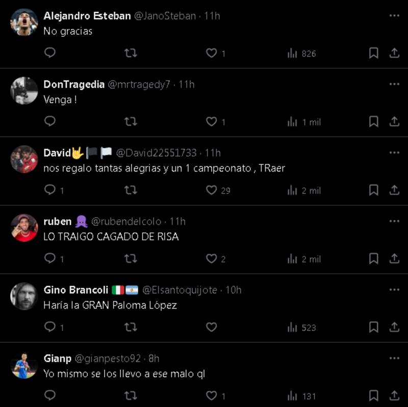 sobre el ofrecimiento del Chorri Palacios a Colo Colo