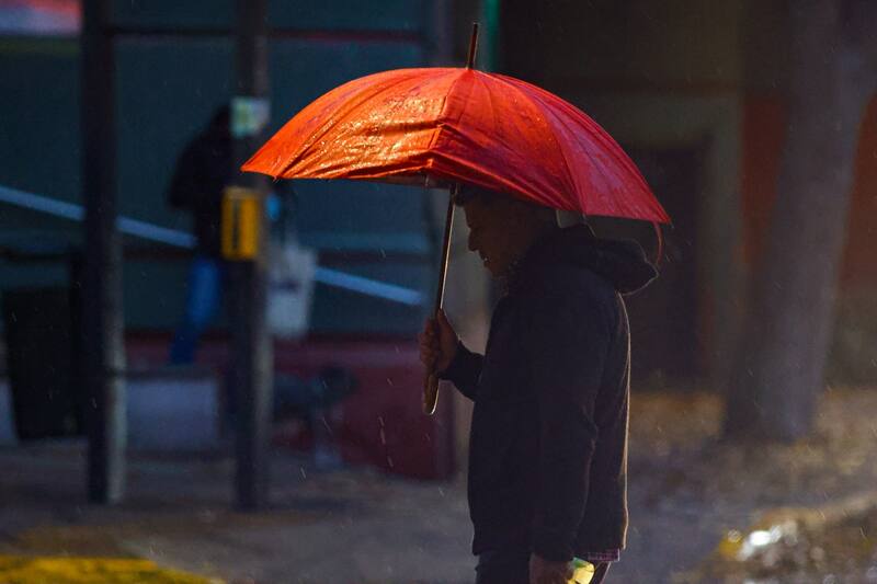 Las precipitaciones se sentirán en la Región Metropolitana.