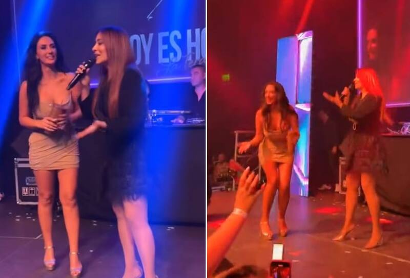 Myriam Hernández fue la sorpresa en la fiesta de Pamela Díaz. Créditos: Instagram