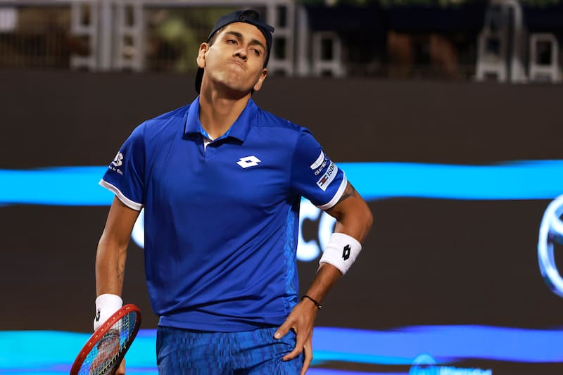 perdió y quedó eliminado del Chile Open.