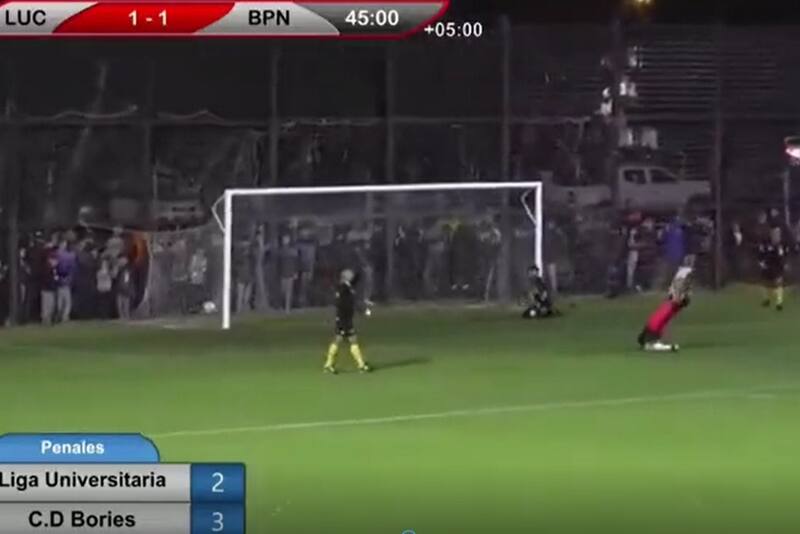 El arquero se transformó en el héroe de Bories de Puerto Natales en Copa Chile.