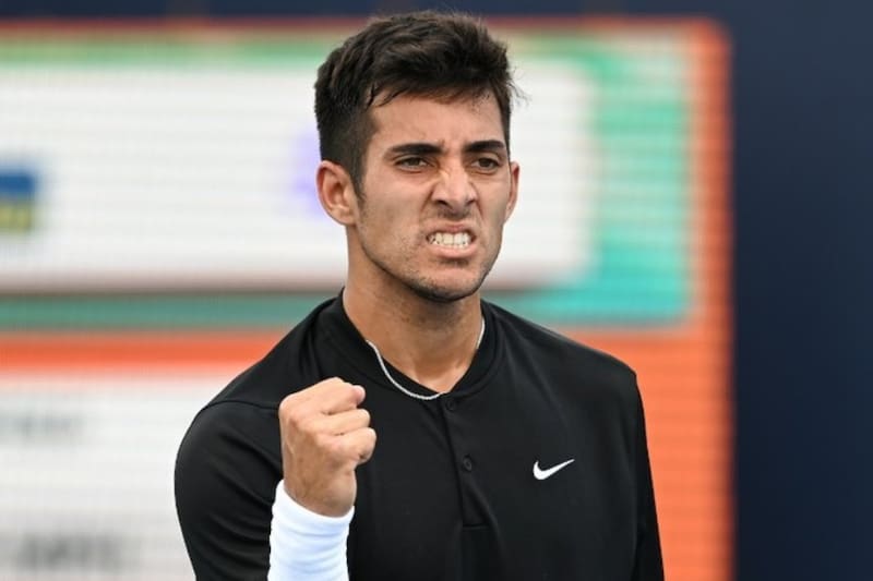 Cristian Garin se instaló entre los 32 mejores del Masters 1000 de Miami (ATPTour_Es, Twitter)