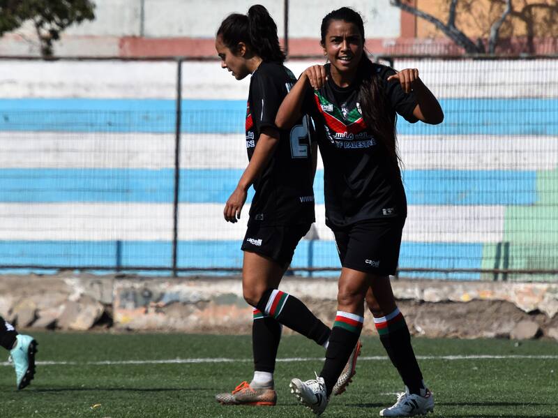 Palestino recibirá este domingo a la U, por la tercera fecha del Campeonato Nacional Femenino. Foto: Prensa Palestino.
