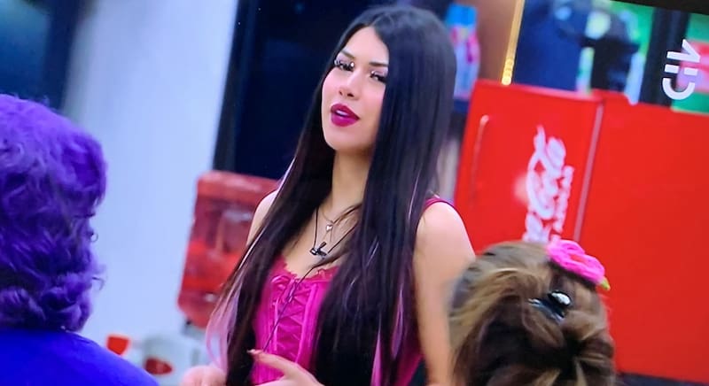 Scarlette Antonia Gálvez en "Gran Hermano" Chile. Foto: CHV.