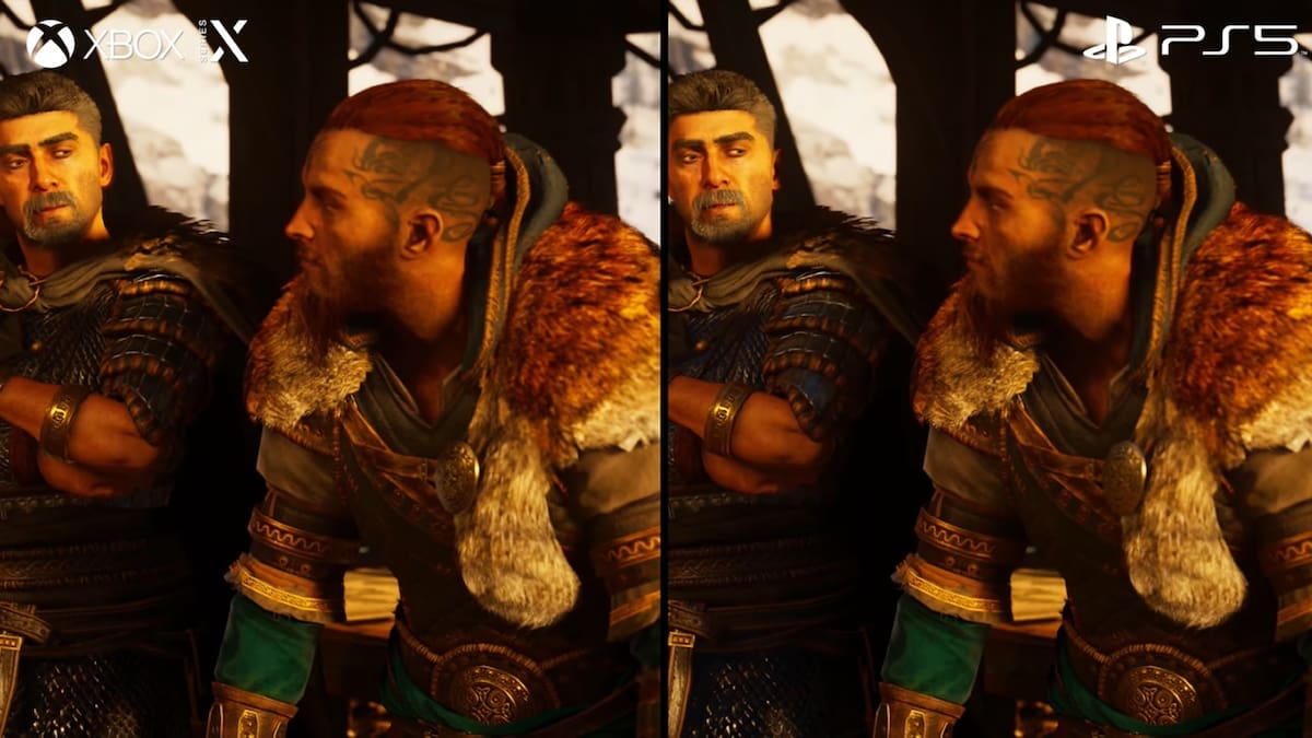 Comparan cómo se ve Assassin's Creed: Valhalla en PS5, Xbox Series X y S