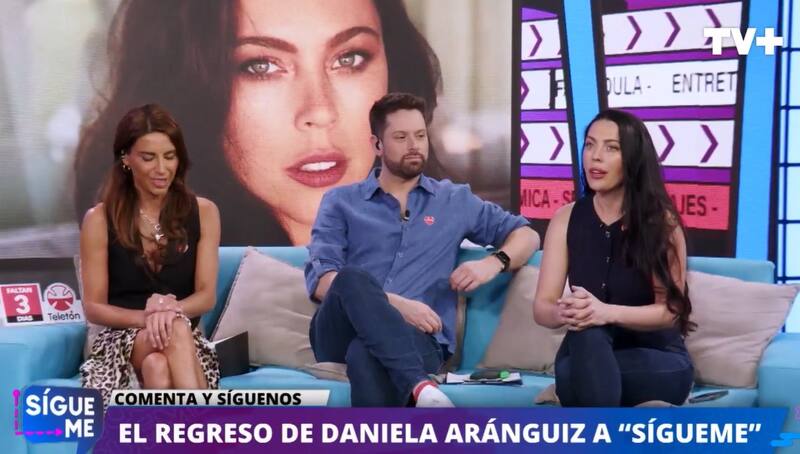 Daniela Aránguiz regresó a "Sígueme". Créditos: Pantallazo TV+