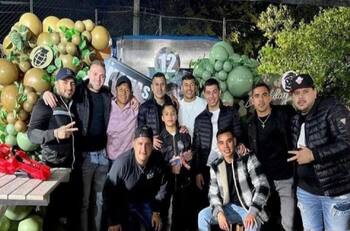 Iván Morales en medio de la polémica en México: fue a cumpleaños con temática "narco"