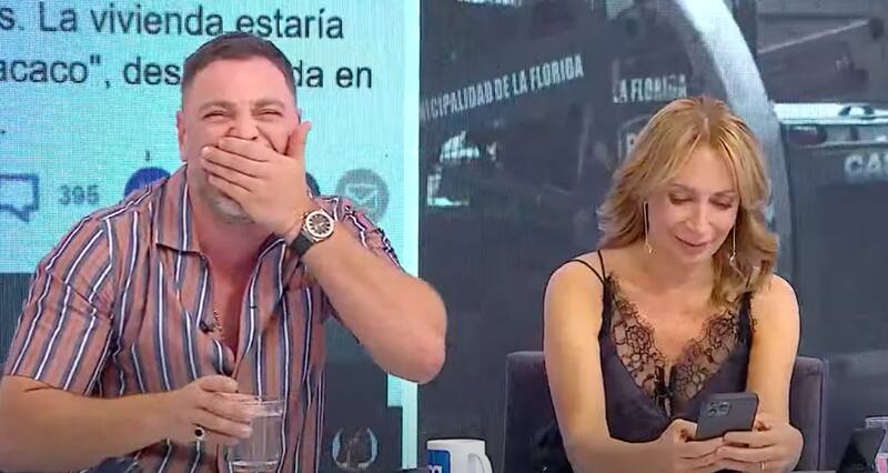 José Antonio Neme mató una mosca en vivo. Créditos: Mega.